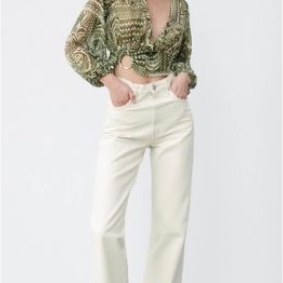 Chemise zara foulard - Picture 4 of 4